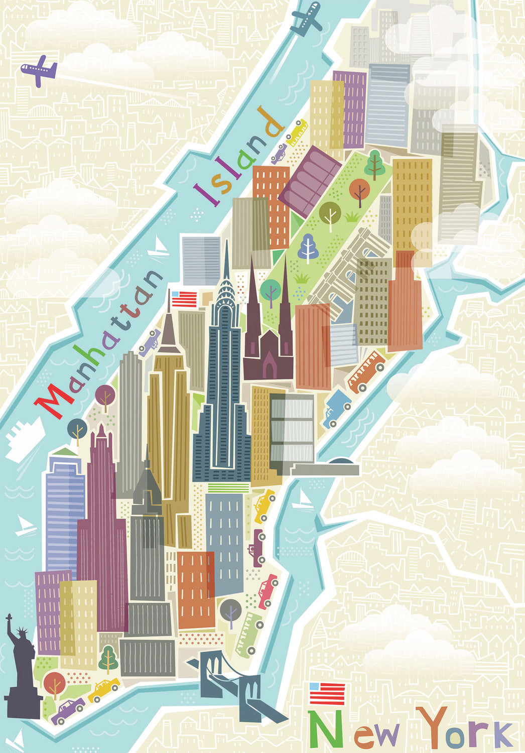 NYC (99 pc Puzzle)
